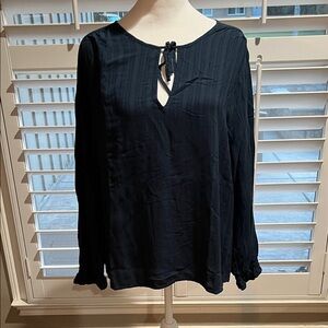 Elegant Black Women's Top